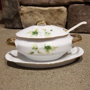 Royal Crown Floral Sugar Bowl